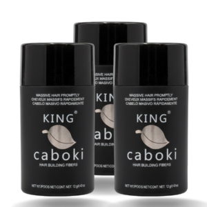 King Caboki Hair Building Fibers Value Pack 3 in Pakistan 12g (90 Day Supply)