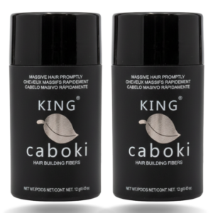 King Caboki Hair Building Fibers Value Pack 2 in Pakistan 12g (60 Day Supply)