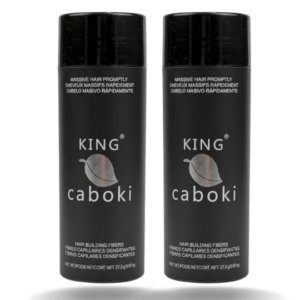 King Caboki Hair Building Fibers Value Pack 2 in Pakistan 27.5g (137 Day Supply)