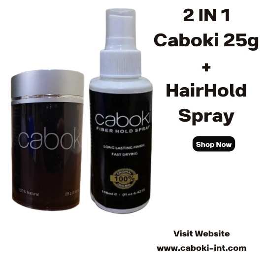 Caboki 2 IN 1 Deal 25g + Caboki FiberHold Spray