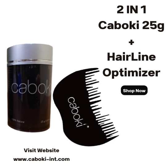 Caboki 2 IN 1 Deal 25g + Hairline Optimizer