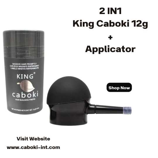King Caboki 2 IN 1 Deal 12g + Spray Applicator