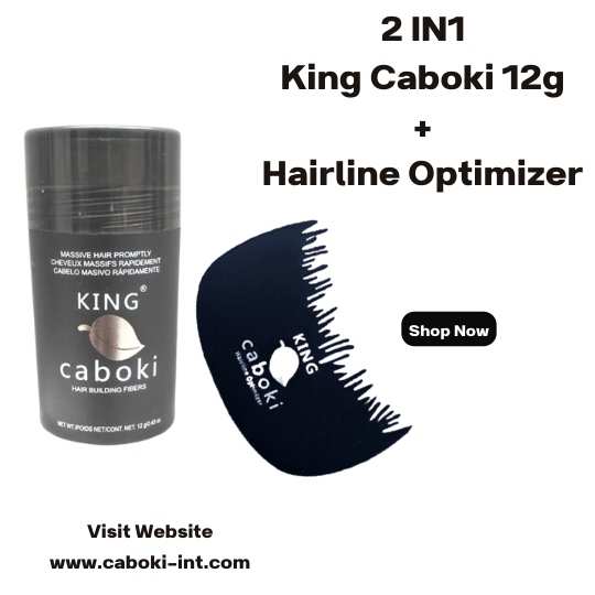 King Caboki 2 IN 1 Deal 12g +Hairline Optimizer