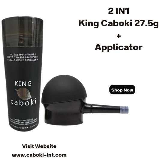 King Caboki 2 IN 1 Deal 27.5g + Spray Applicator