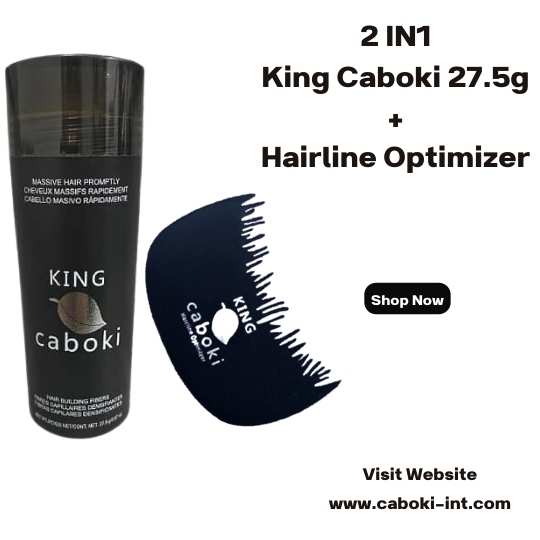 King Caboki 2 IN 1 Deal 27.5g +Hairline Optimizer