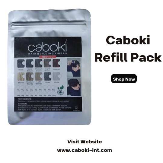 Caboki Hair Fibers Refill Bag in Pakistan