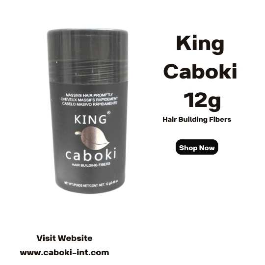 King Caboki Hair Building Fibers 12g in Pakistan