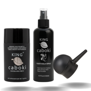 King Caboki 3 IN 1 Deal 12g + FiberHold Spray + Spray Applicator