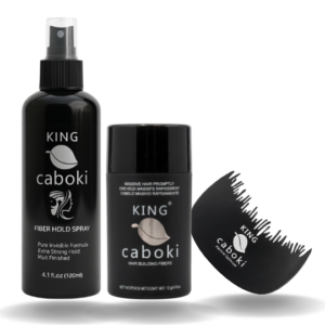 King Caboki 3 IN 1 Deal 12g + FiberHold Spray + Hairline Optimizer